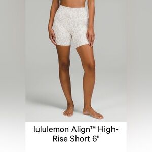 Like New Lululemon Align Short. Size 12.